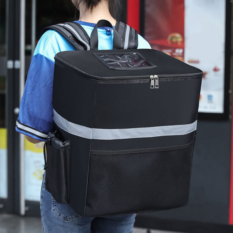 Cooler Bag Refrigerator Box, Extra Large Thermal Food Bag, Insulated Fresh Keeping Food Delivery Backpack