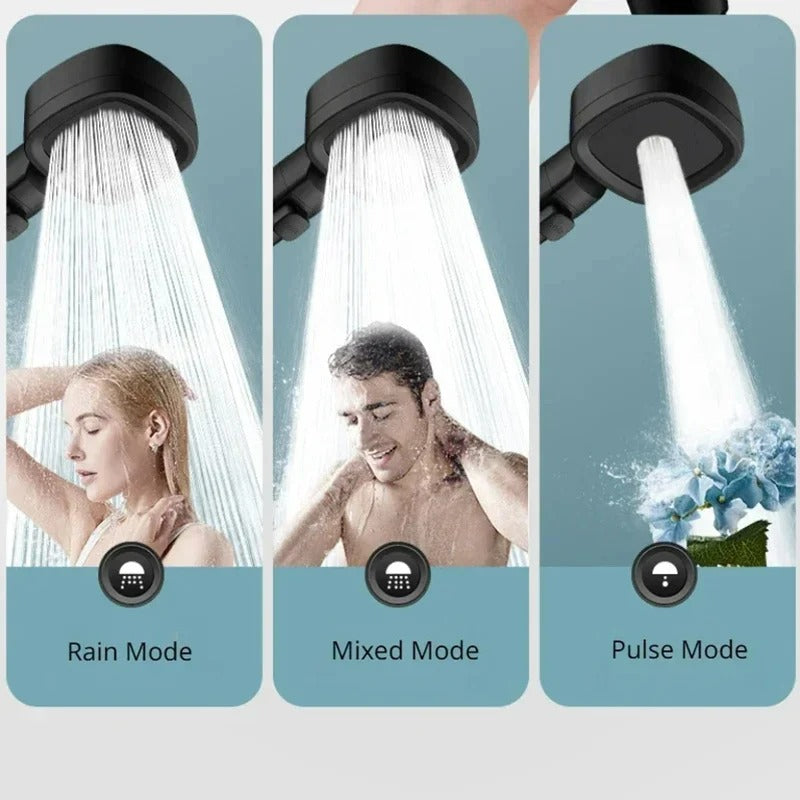 Shower Booster Shower Head Strong Pressure Rain Shower Home Shower Set 1
