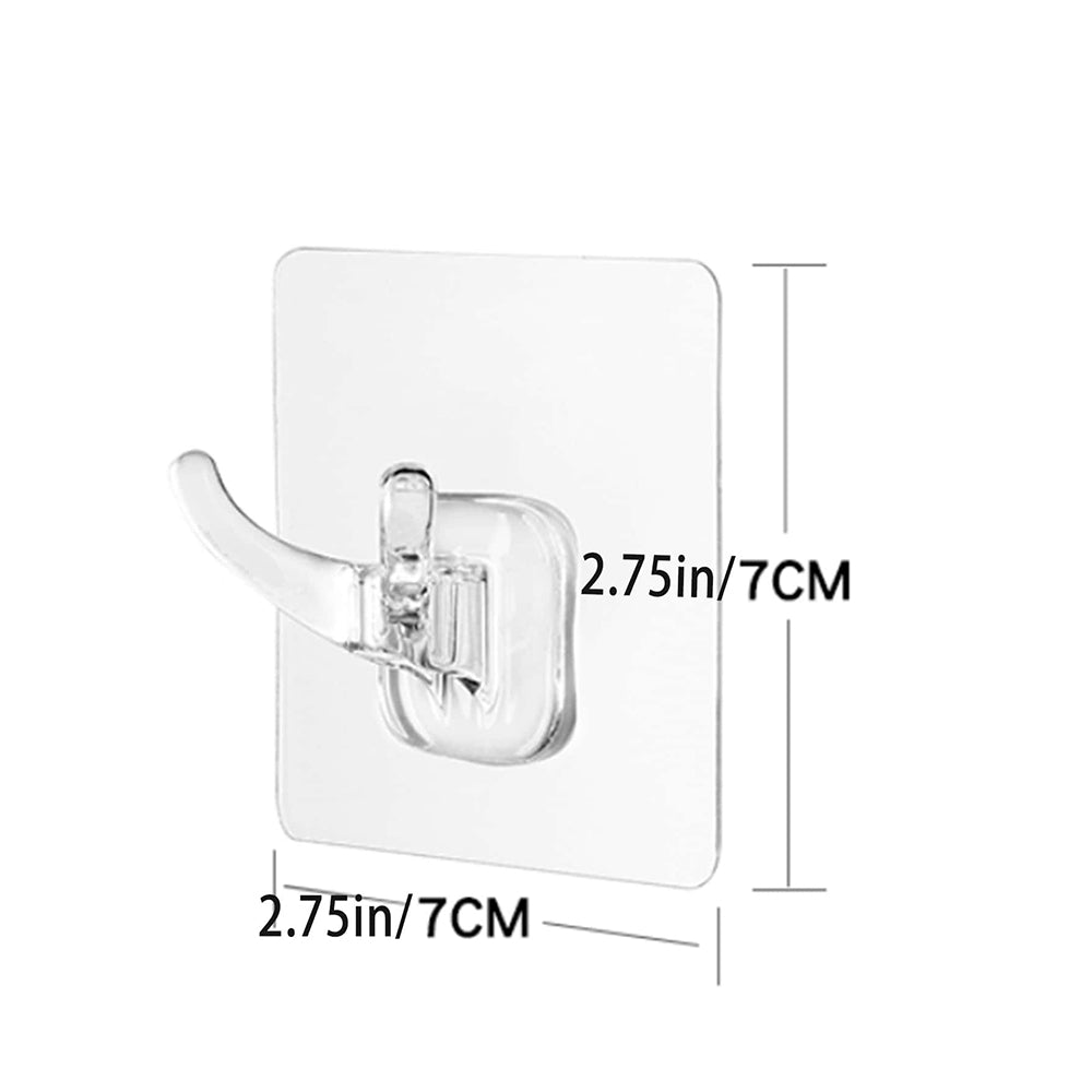 Shaver Shelf Storage Holder, Adhesive Razor Hook Organizer for Bathroom and Kitchen