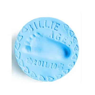 Handprint Fingerprint Inkpad Casting For Kids Newborn Souvenir 9