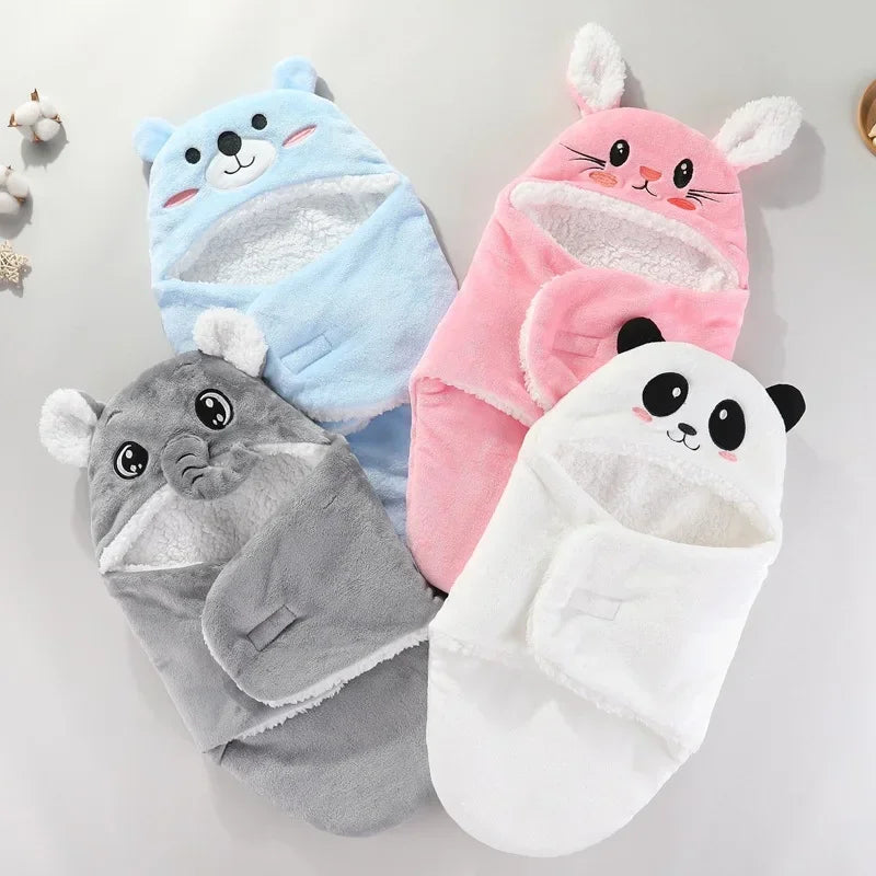 Cartoon Single Room Baby Quilt Autumn Winter Pure Velvet Cover 1