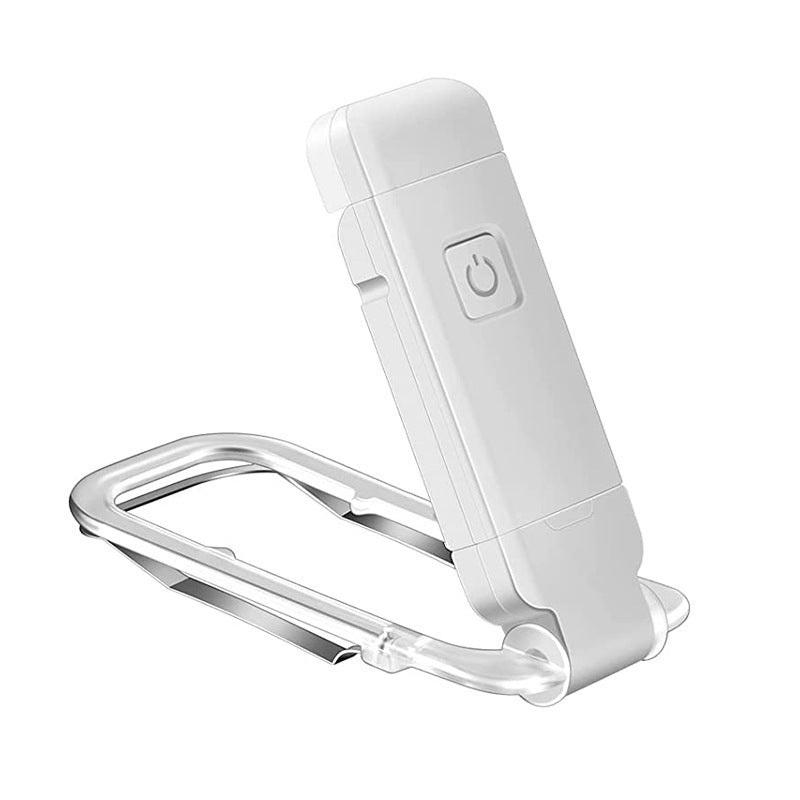Mini LED Clip Light, Small Night Light, USB Charging, Adjustable Brightness