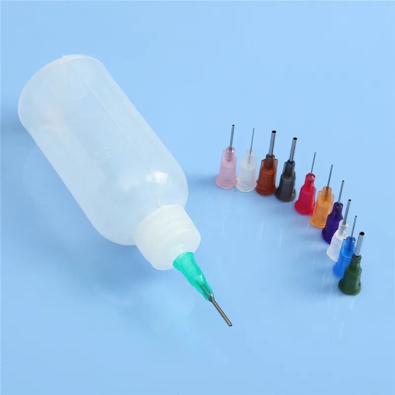 Transparent Glue Dispenser Bottle With Needles 30ml 50ml 7
