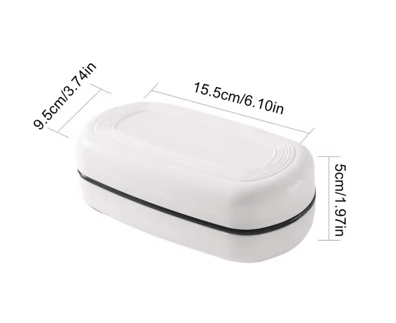 PortableDoubleLayer Draining Travel Soap Case 5