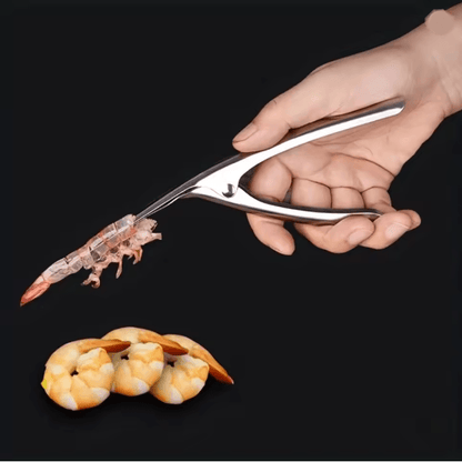 Stainless Steel Shrimp Deveiner Kitchen Seafood Tool 1