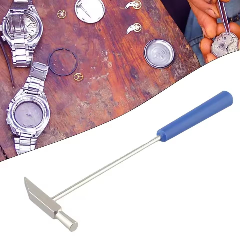Mini Double Head Hammer Metal And Rubber Repair Tool 3