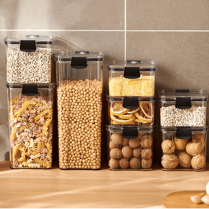 FreshSeal Kitchen Grain Storage Container Set