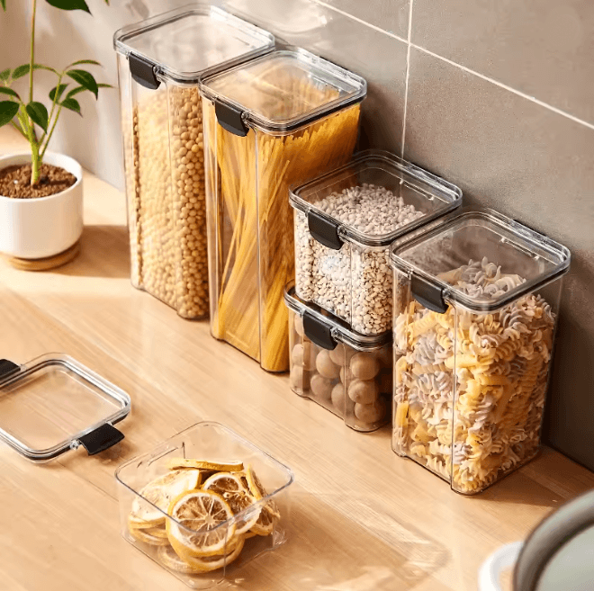 FreshSeal Kitchen Grain Storage Container Set 1