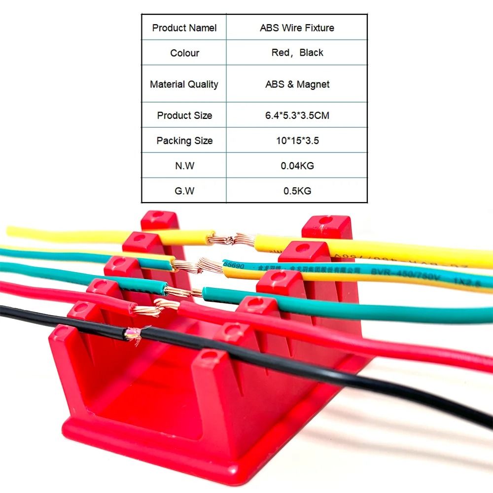 ABS Welding Wire Fixture Soldering Wire Holder With Suction Magnets 2