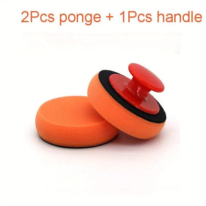 Car Wash Wax Polish Pad Sponge Cleaning Tool 2
