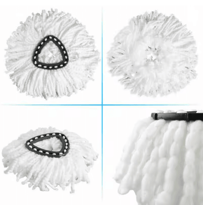 Easy Clean Microfiber Mop Head Replacement Refill 3