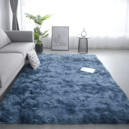 Tie Dye Soft Washable Non Slip Bedroom Rug 4