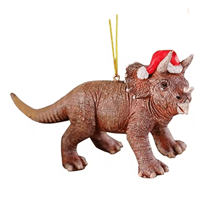 Dinosaur Christmas Tree Hanging Ornament 6