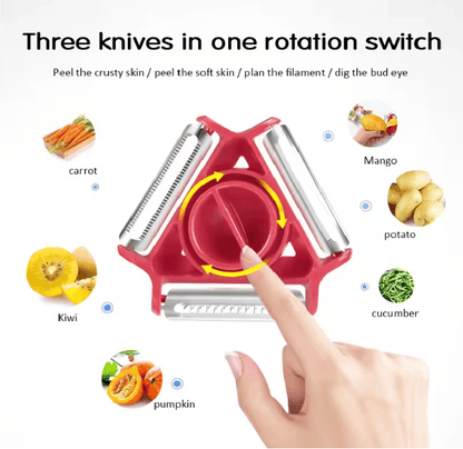 Magic Trio Vegetable Peeler And Slicer Set 1