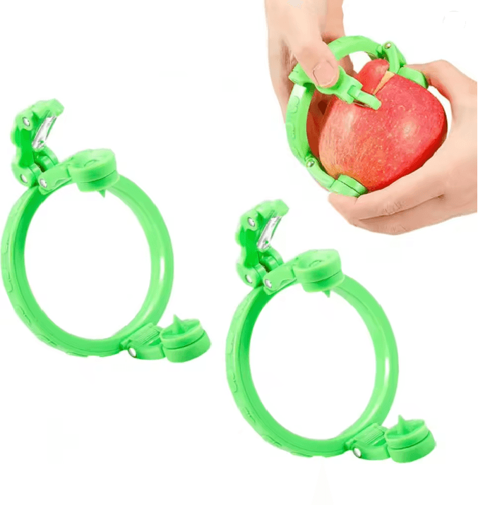 Rotating Quick Peel Fruit Peeler With Non Slip Grip 5