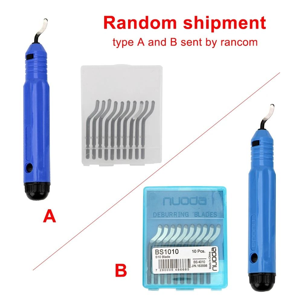 Deburring Tool Handle With Blades For Metal Plastic Wood Trimming 1
