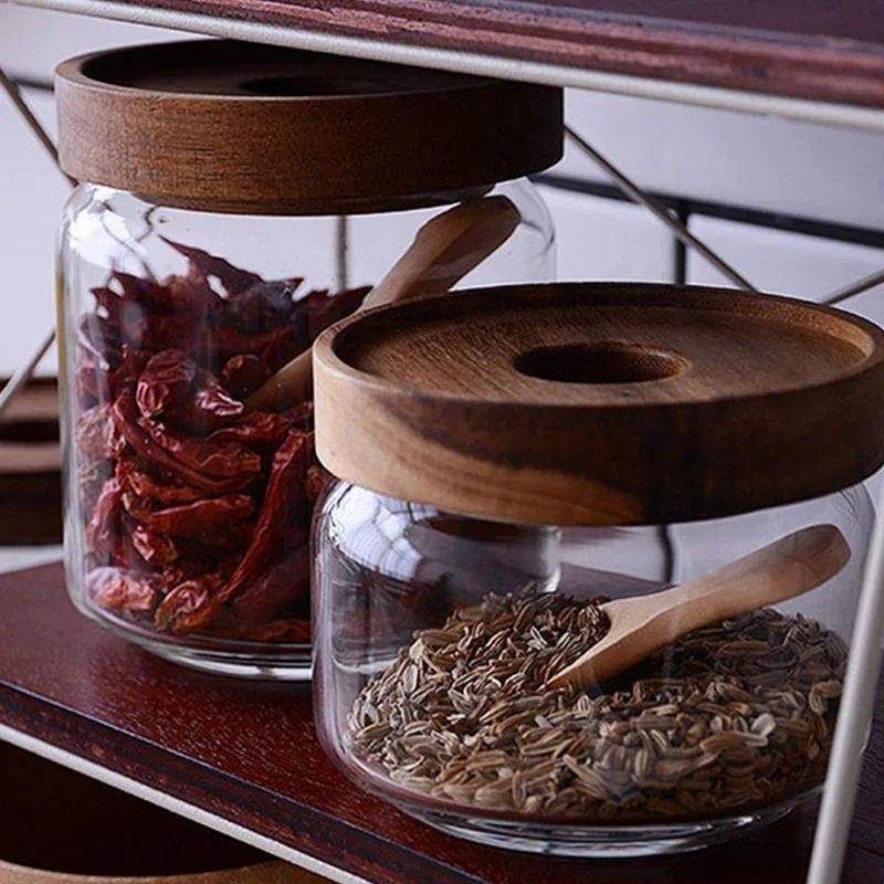 Mini Wooden Kitchen Spoons Set 4 Pieces Small Spice And Coffee Scoops 5