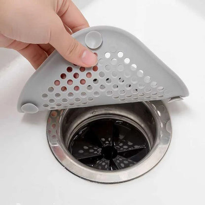 Silicone Floor Drain Cover Square Hair Filter for Bathroom