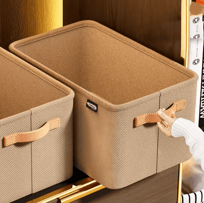 Thick Clothes Organizer Box for Pants Sweaters and Wardrobe Storage