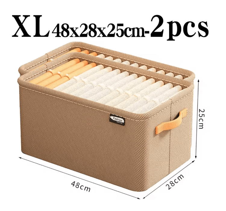 Thick Clothes Organizer Box For Pants Sweaters And Wardrobe Storage 10