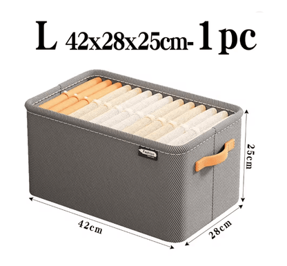 Thick Clothes Organizer Box For Pants Sweaters And Wardrobe Storage 12