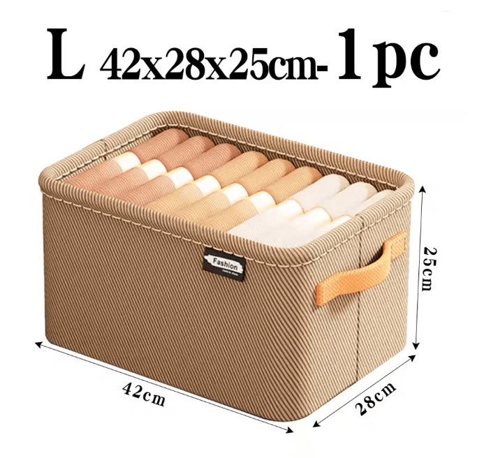Thick Clothes Organizer Box For Pants Sweaters And Wardrobe Storage 13