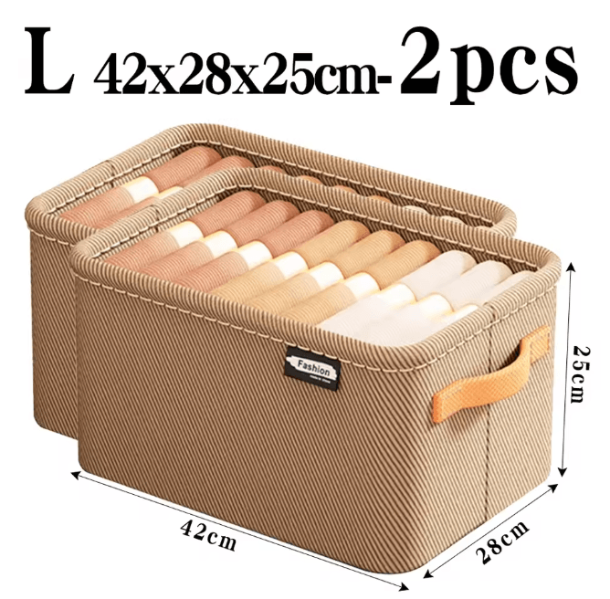 Thick Clothes Organizer Box For Pants Sweaters And Wardrobe Storage 15