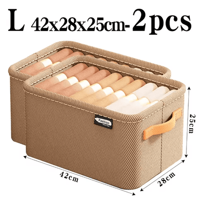 Thick Clothes Organizer Box For Pants Sweaters And Wardrobe Storage 15