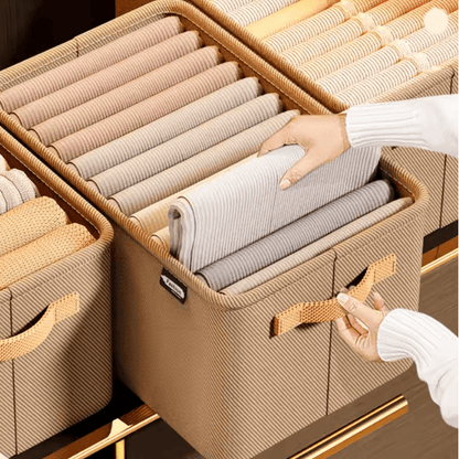 Thick Clothes Organizer Box For Pants Sweaters And Wardrobe Storage 3