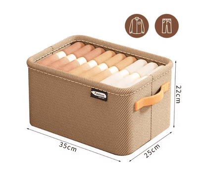 Thick Clothes Organizer Box For Pants Sweaters And Wardrobe Storage 4