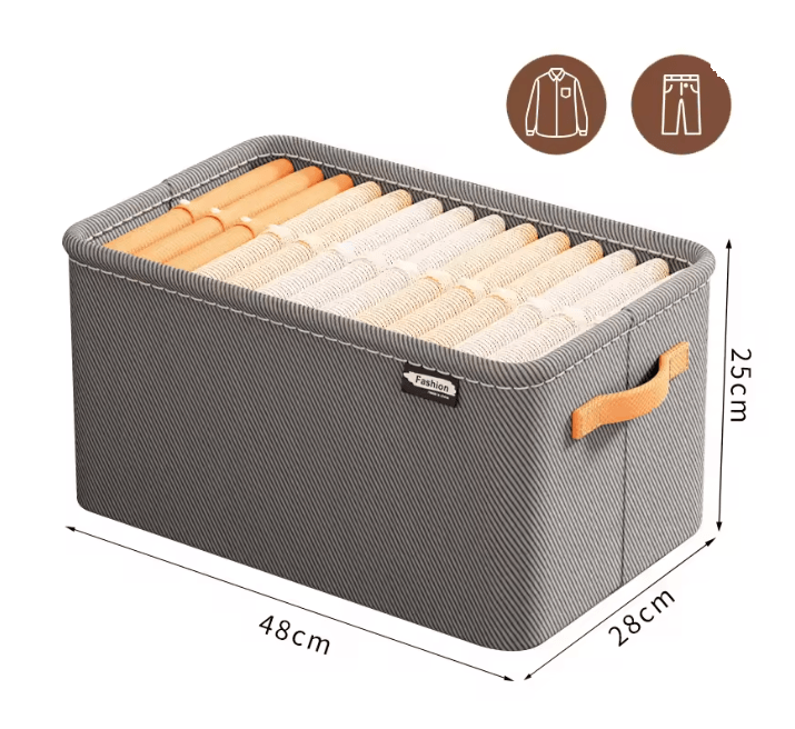 Thick Clothes Organizer Box For Pants Sweaters And Wardrobe Storage 5