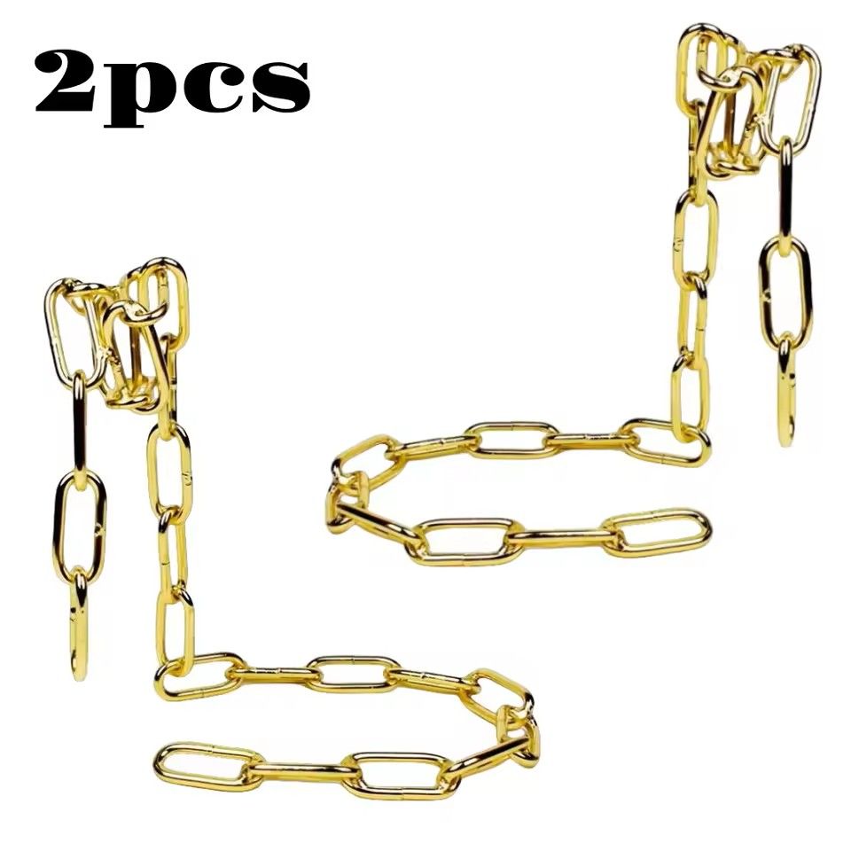 Creative Rope Wine Bottle Holder Snake Chain Suspension Display Rack For Home Decoration 18