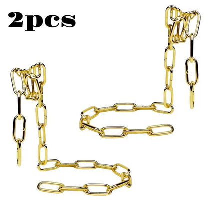 Creative Rope Wine Bottle Holder Snake Chain Suspension Display Rack For Home Decoration 18