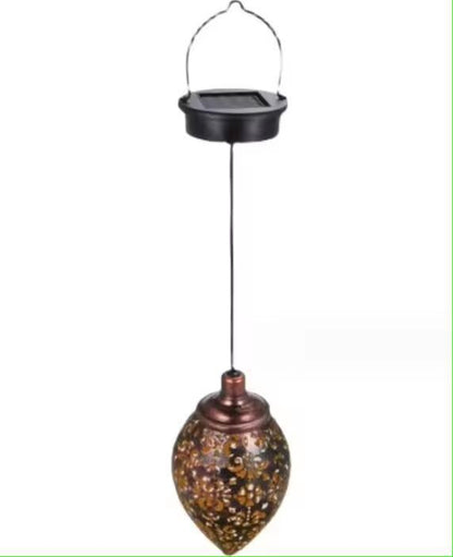 RadiantDrop Solar Projection Lantern  Waterproof Outdoor Garden  Landscape Light 1