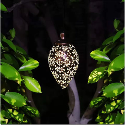 RadiantDrop Solar Projection Lantern  Waterproof Outdoor Garden  Landscape Light 5