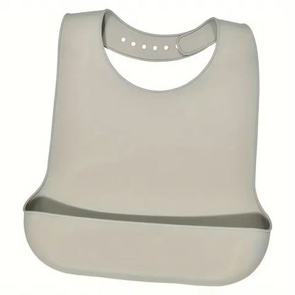 Large Silicone Adult Bib Waterproof Food Grade Bib With Pocket For Elderly Men And Women 8