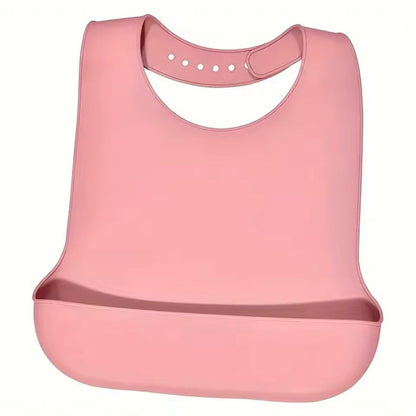 Large Silicone Adult Bib Waterproof Food Grade Bib With Pocket For Elderly Men And Women 9