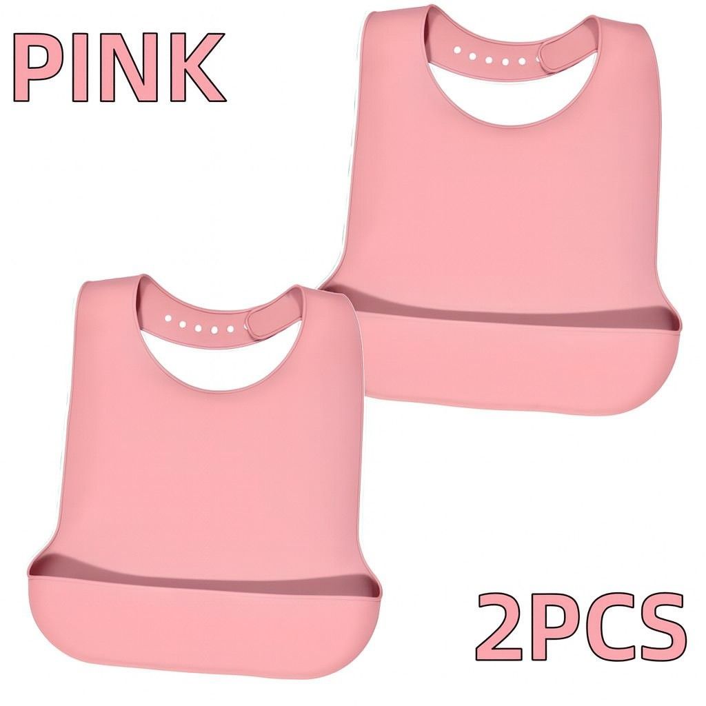 Large Silicone Adult Bib Waterproof Food Grade Bib With Pocket For Elderly Men And Women 12