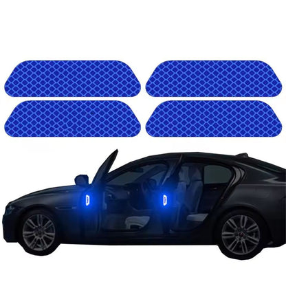 SafetyAware Car Door Reflective Warning Sticker Set 4Pack 3