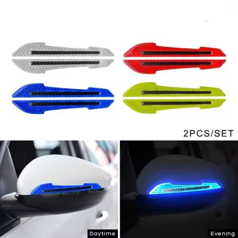 Premium Reflective Car Warning Strip Tape  UltraSafe Exterior Vehicle Sticker 10