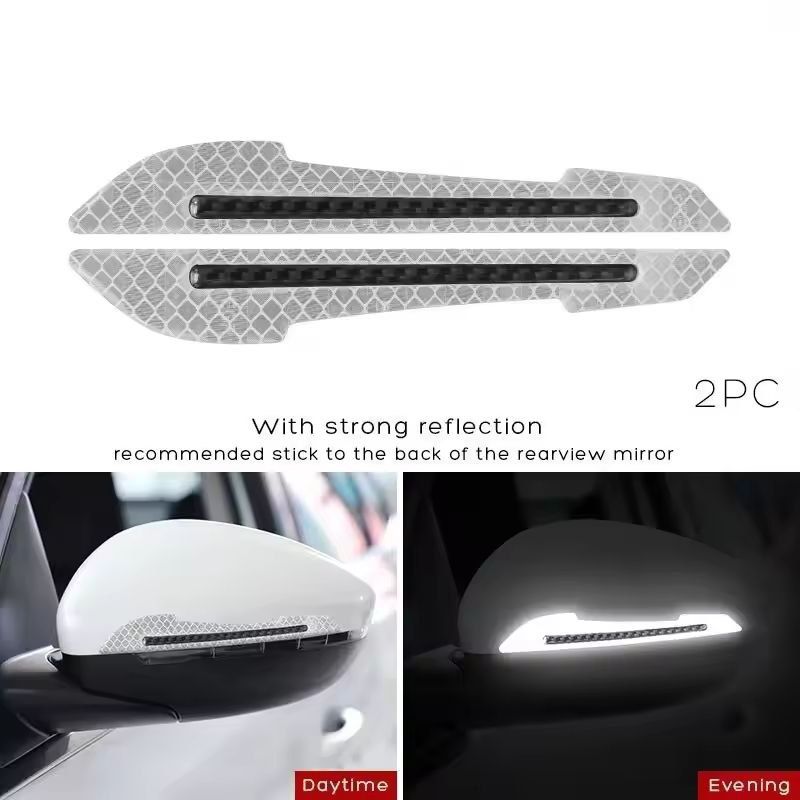 Premium Reflective Car Warning Strip Tape  UltraSafe Exterior Vehicle Sticker 7