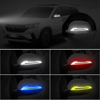 Premium Reflective Car Warning Strip Tape - Ultra-Safe Exterior Vehicle Sticker