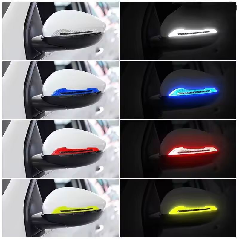 Premium Reflective Car Warning Strip Tape  UltraSafe Exterior Vehicle Sticker 9