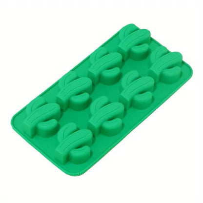 Hawaiian Cactus Pineapple Flamingo Silicone Ice Cube Tray Food Grade Flexible Ice Mold 3