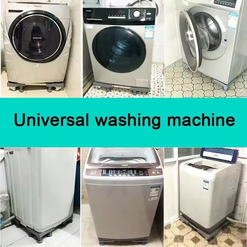 Premium Adjustable Appliance Base  HeavyDuty Universal Stand For Washing Machine Dryer  Refrigerato 9