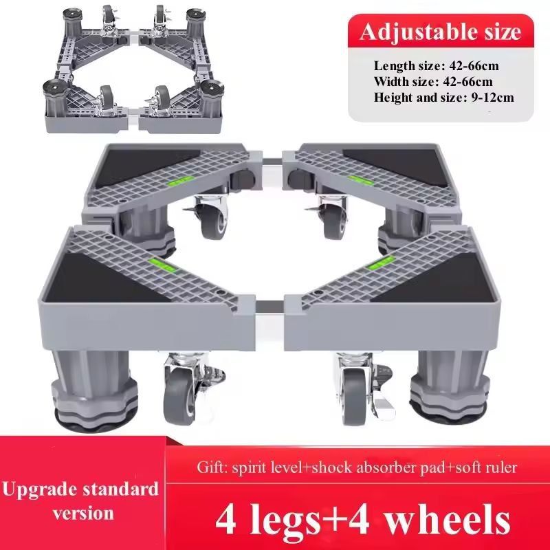 Premium Adjustable Appliance Base  HeavyDuty Universal Stand For Washing Machine Dryer  Refrigerato 2