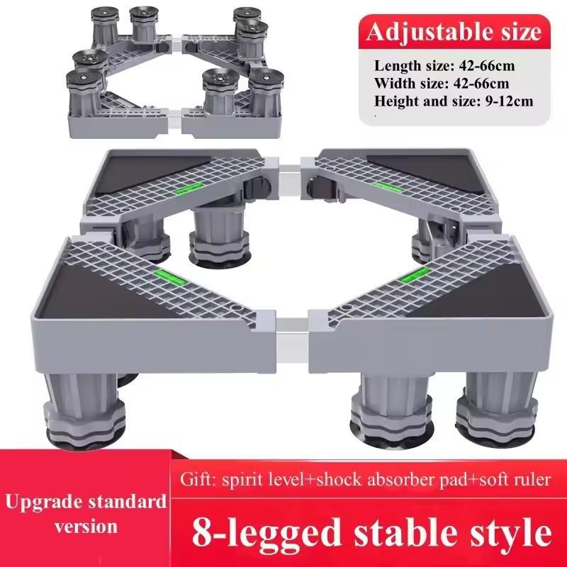 Premium Adjustable Appliance Base  HeavyDuty Universal Stand For Washing Machine Dryer  Refrigerato 3