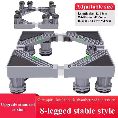 Premium Adjustable Appliance Base  HeavyDuty Universal Stand For Washing Machine Dryer  Refrigerato 3