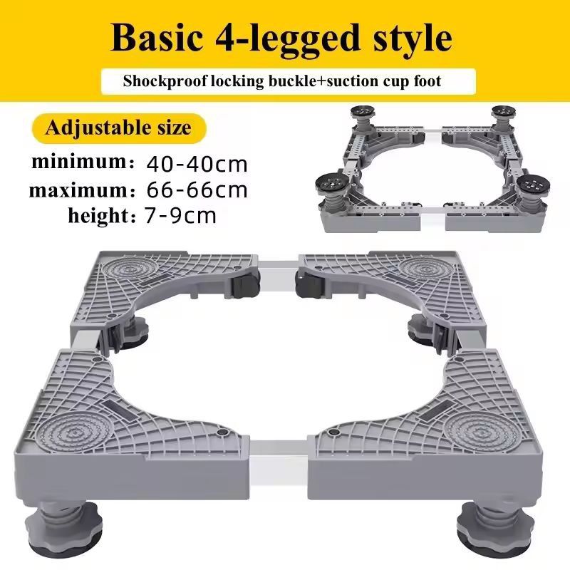 Premium Adjustable Appliance Base  HeavyDuty Universal Stand For Washing Machine Dryer  Refrigerato 5