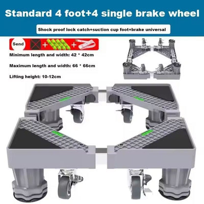 Premium Adjustable Appliance Base  HeavyDuty Universal Stand For Washing Machine Dryer  Refrigerato 6